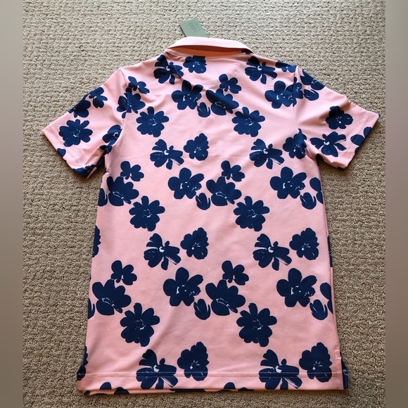 NWT Goodfellow & Co Floral Print Polo Shirt - Picture 2 of 5